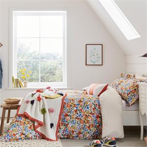 Joules Bunbury Floral Pair of Standard Pillowcases